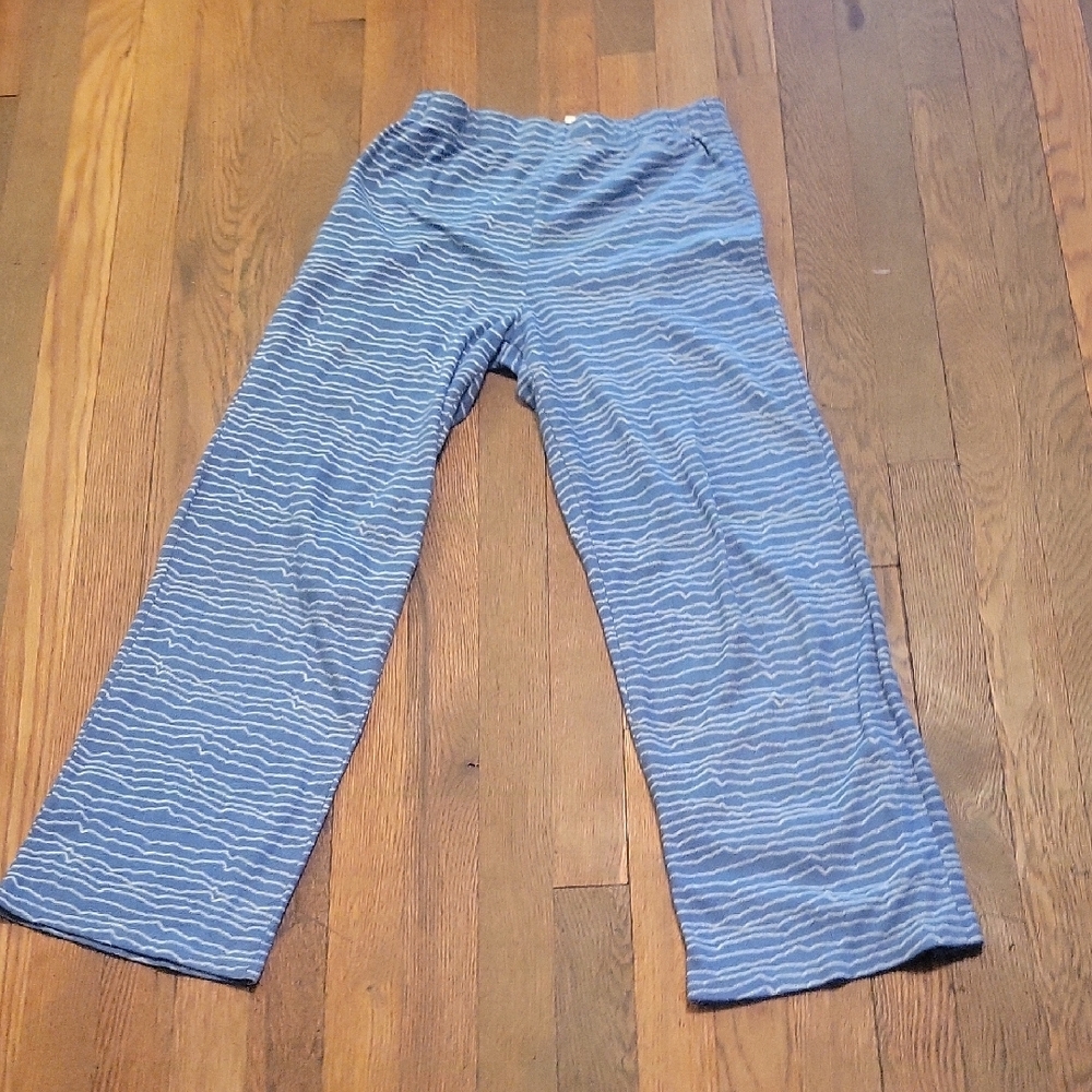 Eddie Bauer Blue Wave Pattern Kids Sweatpants